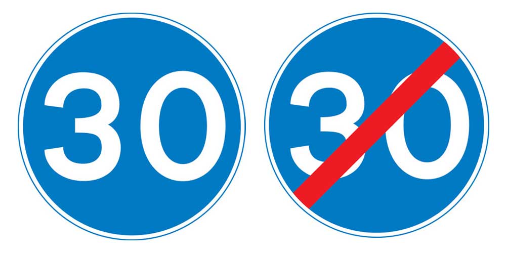 minimum speed limits